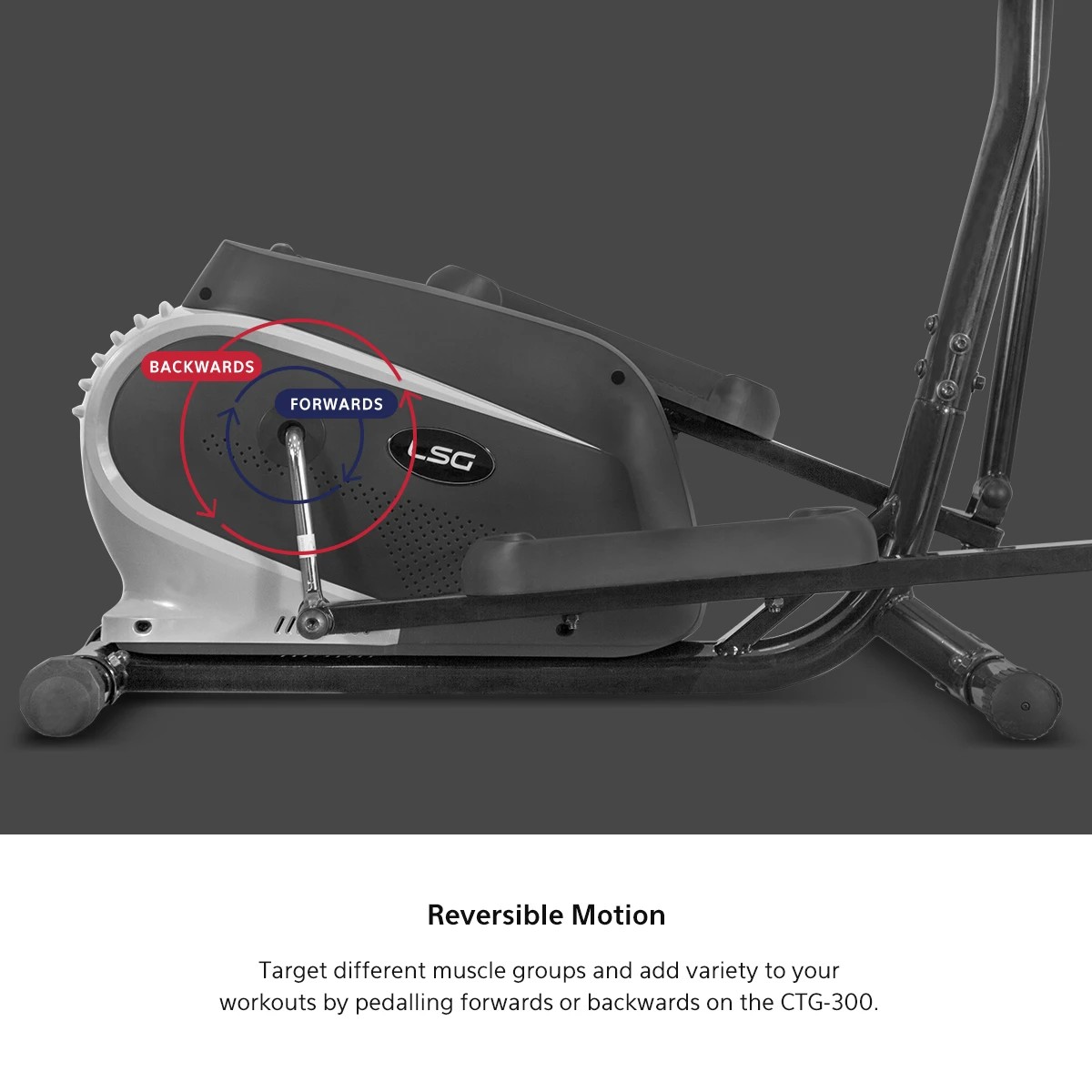 8 LSG CTG-300 Cross Trainer - Black, 8 of 10