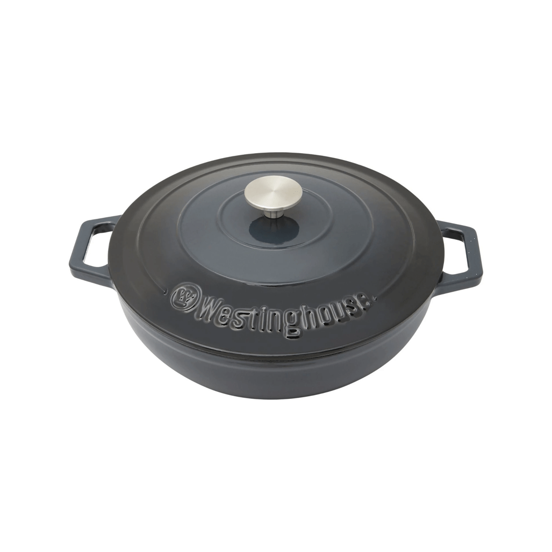 5 Westinghouse 4L Oval Cast Iron Casserole Pot, 5 of 7