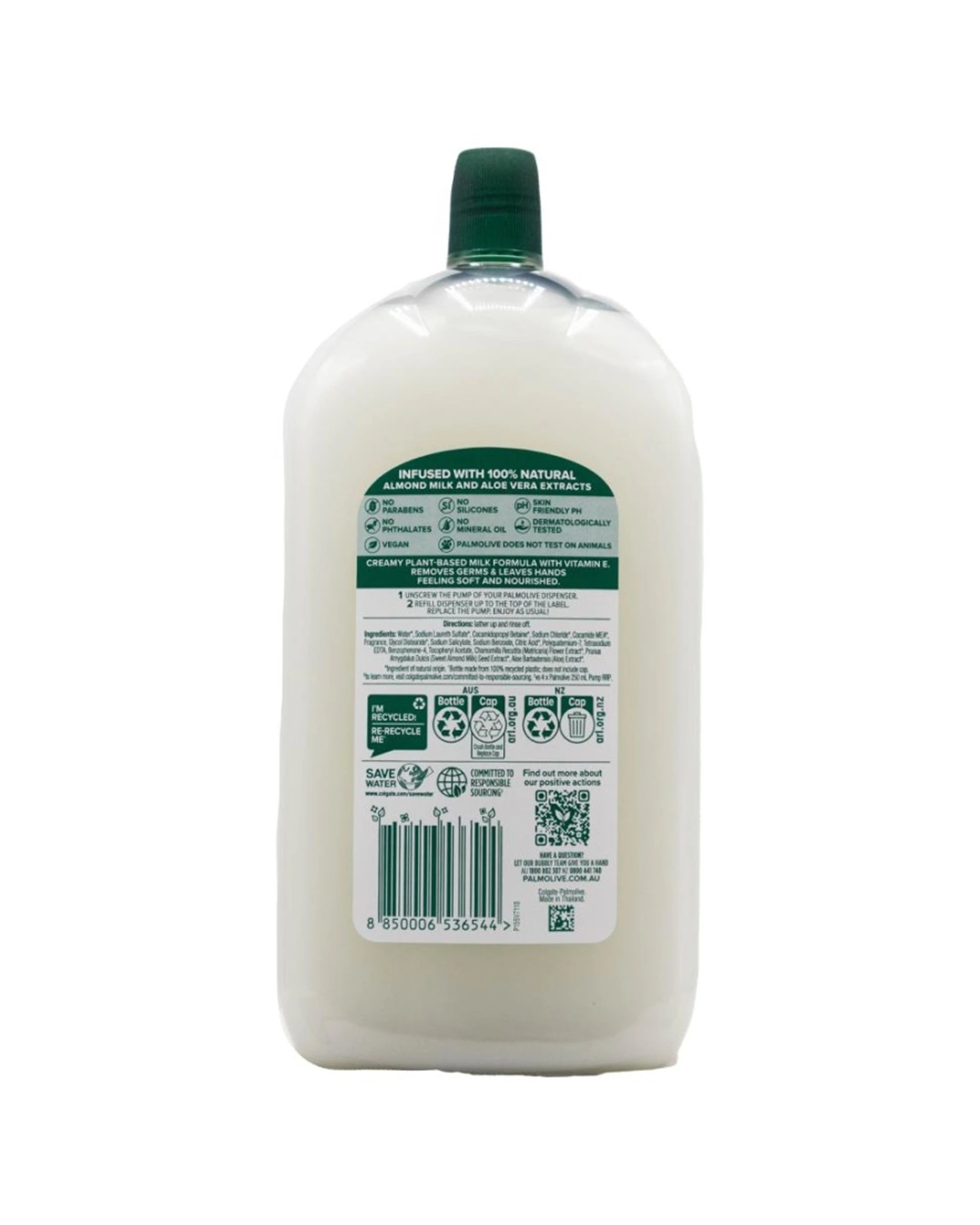 3 Palmolive 6pk Antibacterial Hand Wash Refill Bottle Aloe Vera Chamomile 1L - Multi, 3 of 4