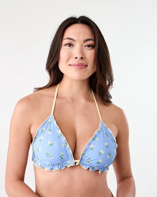 Frill Triangle Bikini