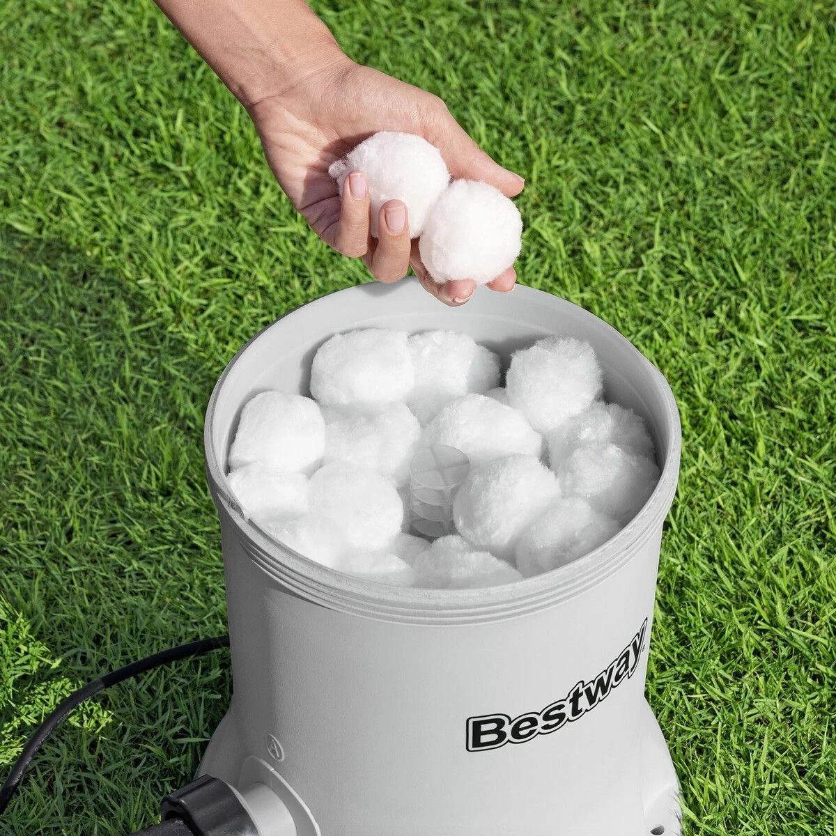 7 Bestway Pool Filter Pump System Above Ground Swimming Pools Cleaner, 7 of 10