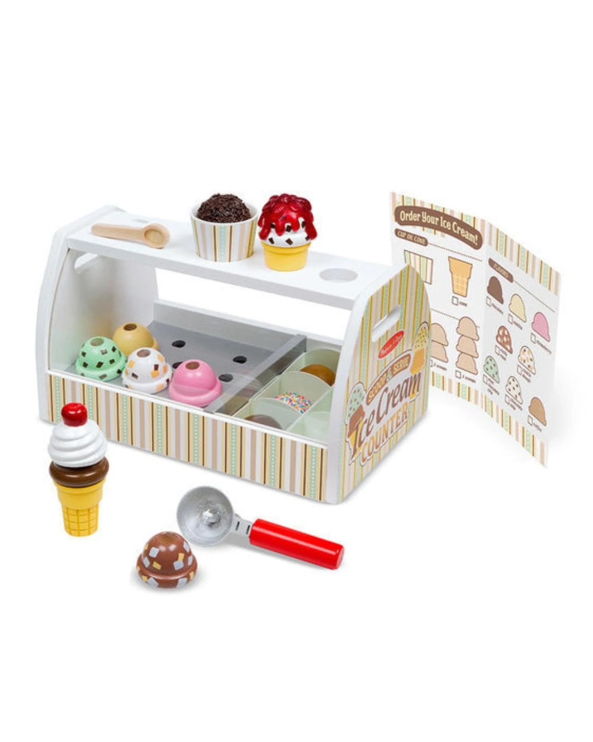 1 Melissa and Doug Scoop and Serve Ice Cream Counter, 1 of 5