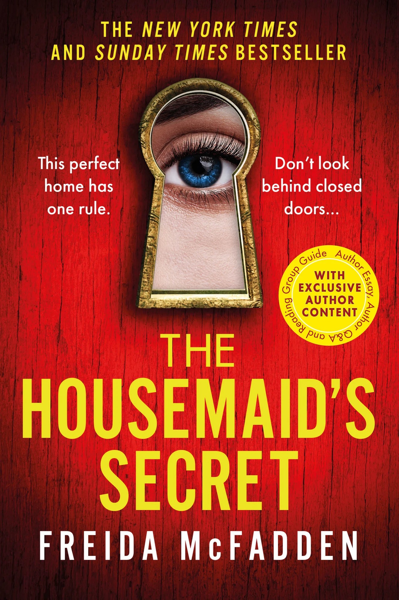 1 The Housemaid's Secret by Freida McFadden - Book, 1 of 2
