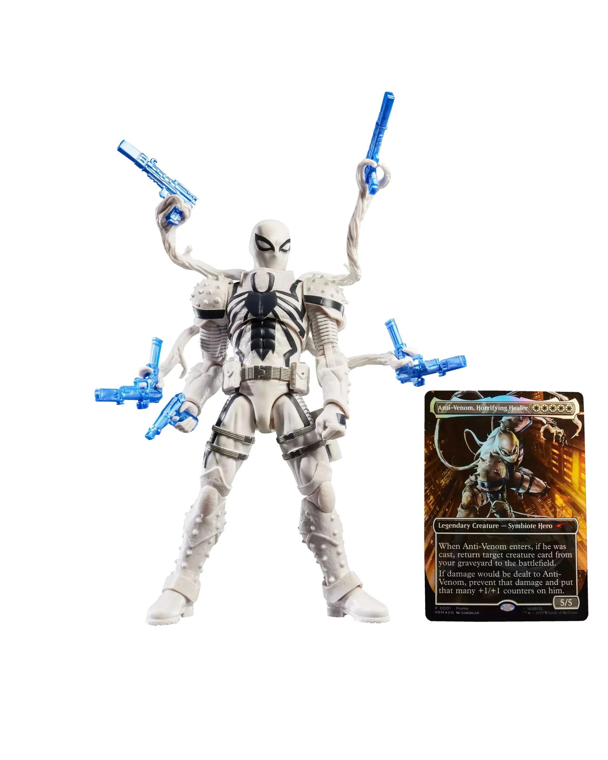2 Marvel Legends Series Magic: The Gathering Agent Anti-Venom, 2 of 10