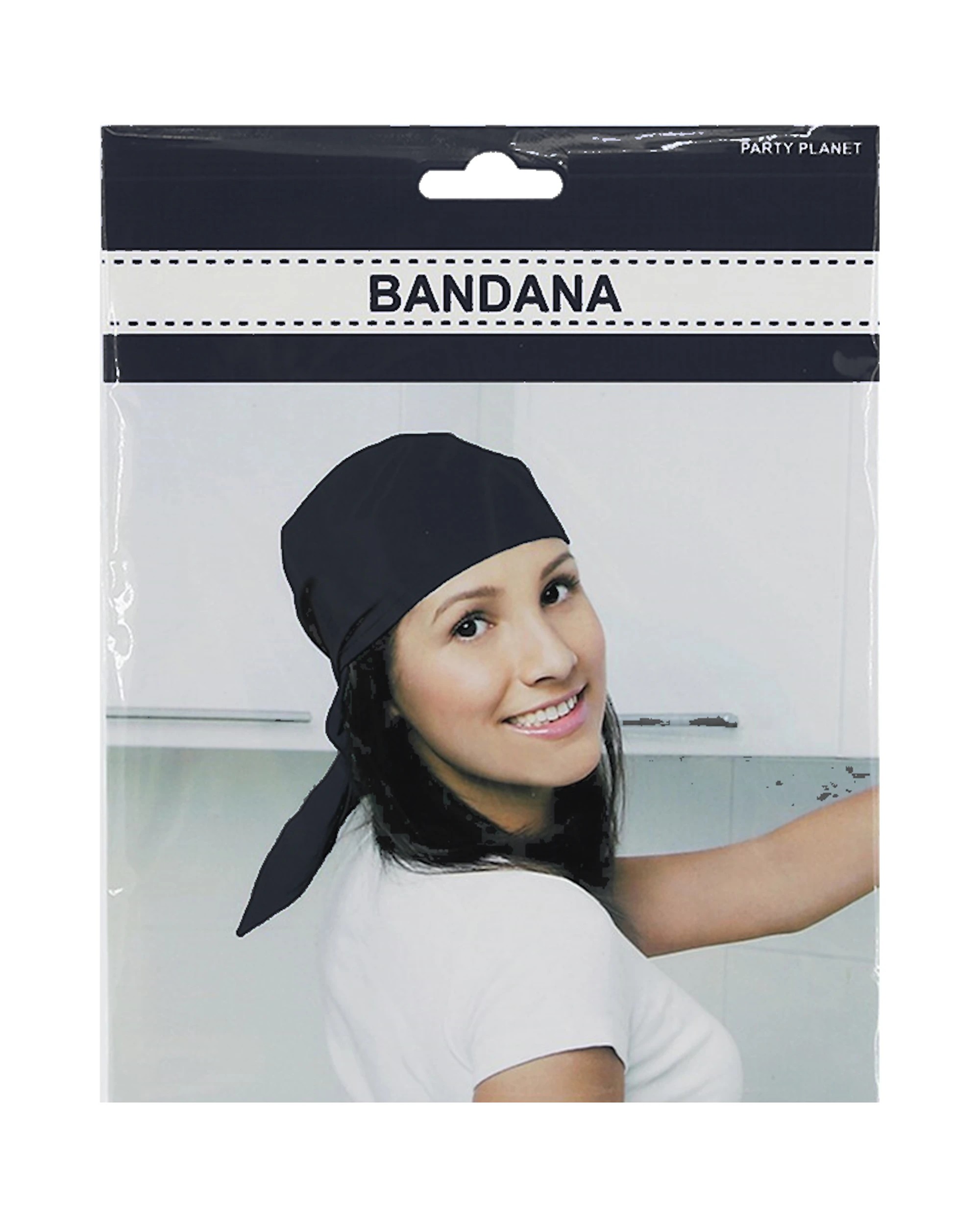 2 Oceana Satin Bandana - One Size - Black, 2 of 3
