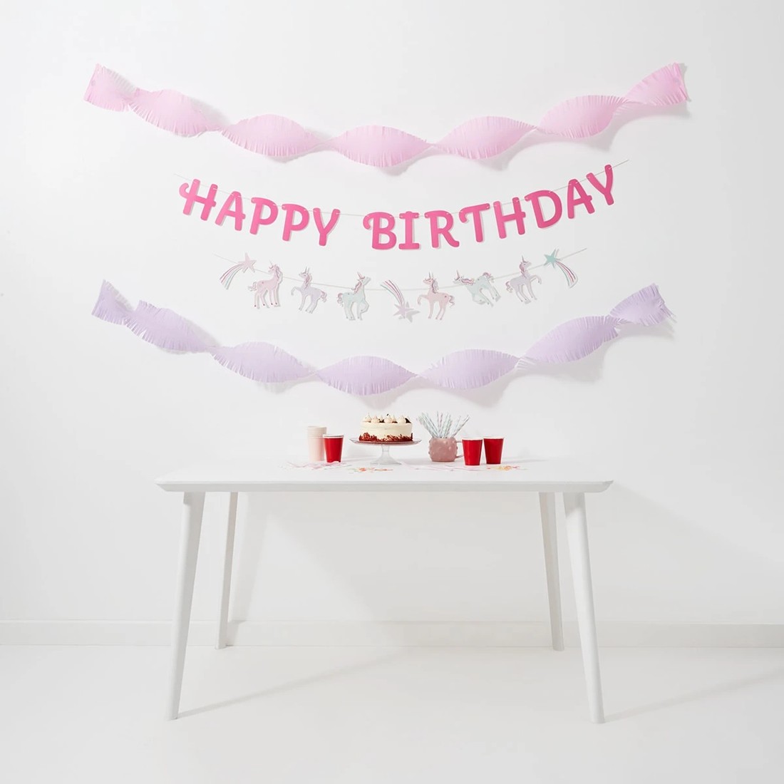 1 4 Piece Unicorn Decoration Pack, 1 of 7