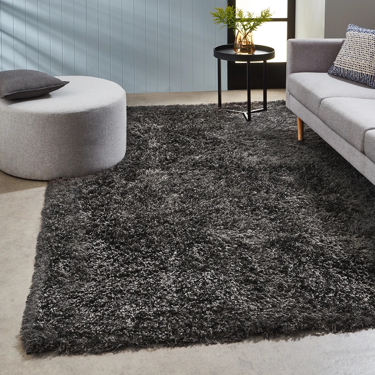 1 Luxe Rug - Charcoal, Extra Large - 270cm x 180cm, 1 of 10