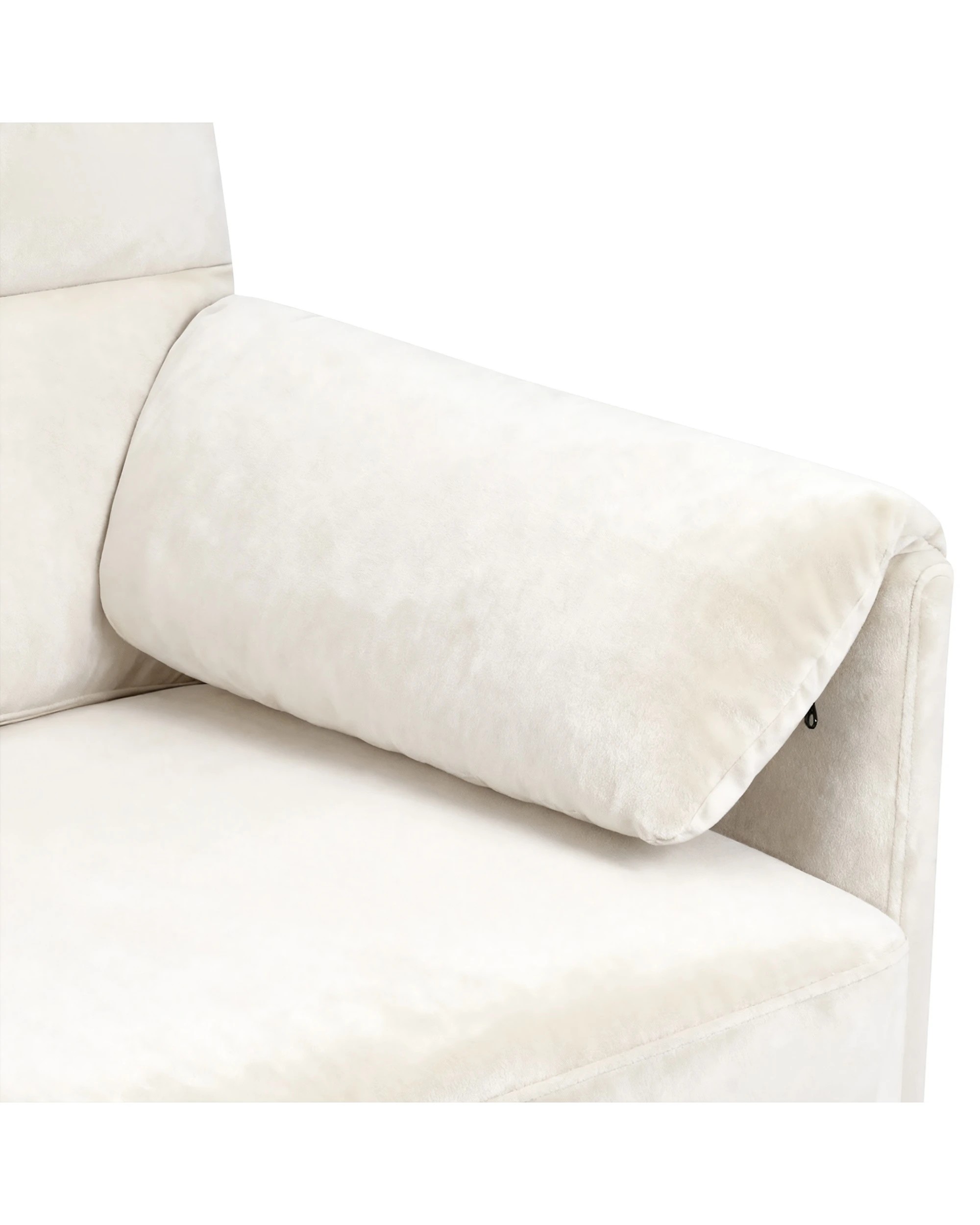 7 Advwin 2-Seater Sofa 120cm Love Seat Velvet Fabric Small Loveseat Sofa Couch for Compact Small Space, 7 of 9