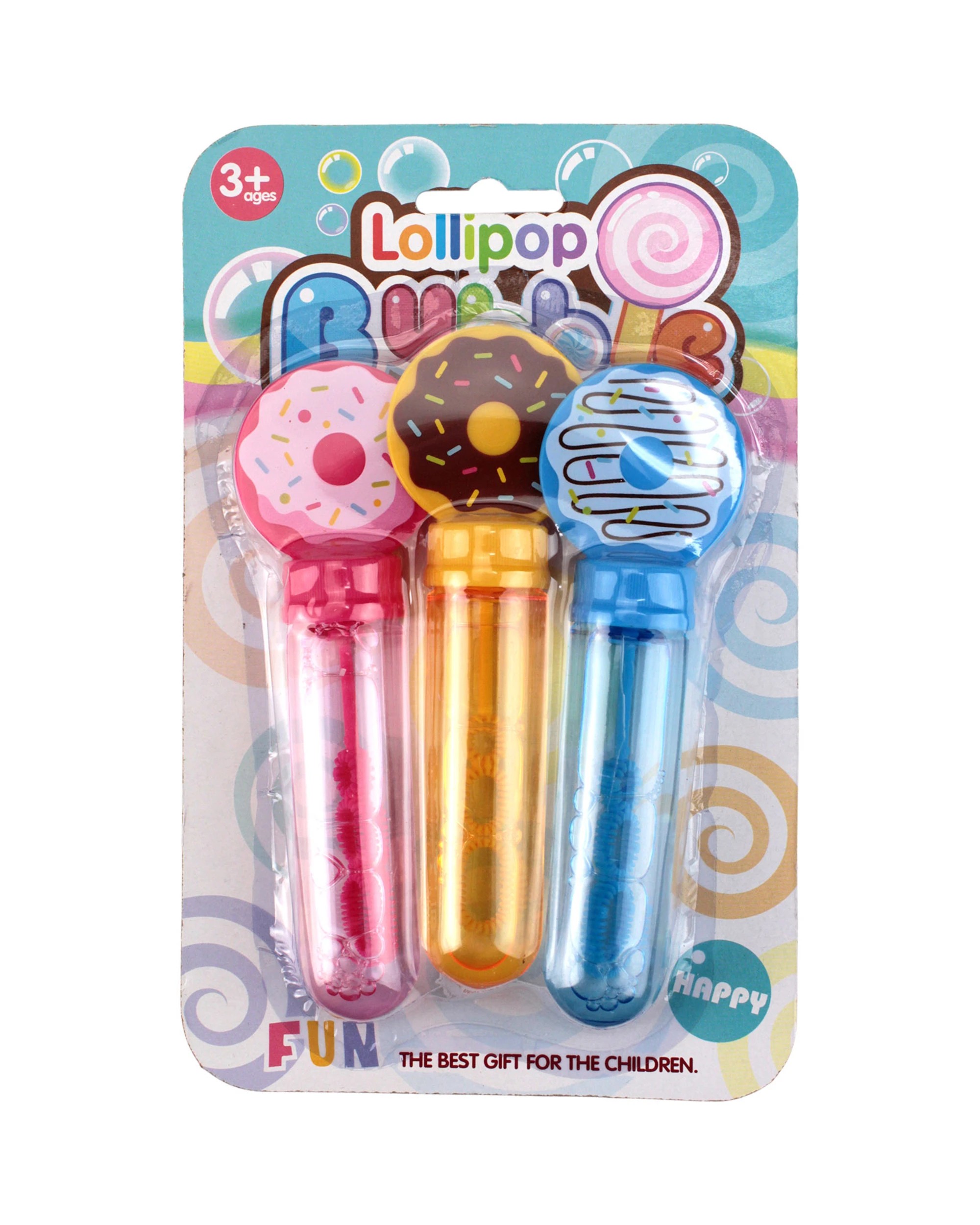 3 Party Maker Pack of 3 Donut Bubble Tubes, 3 of 4