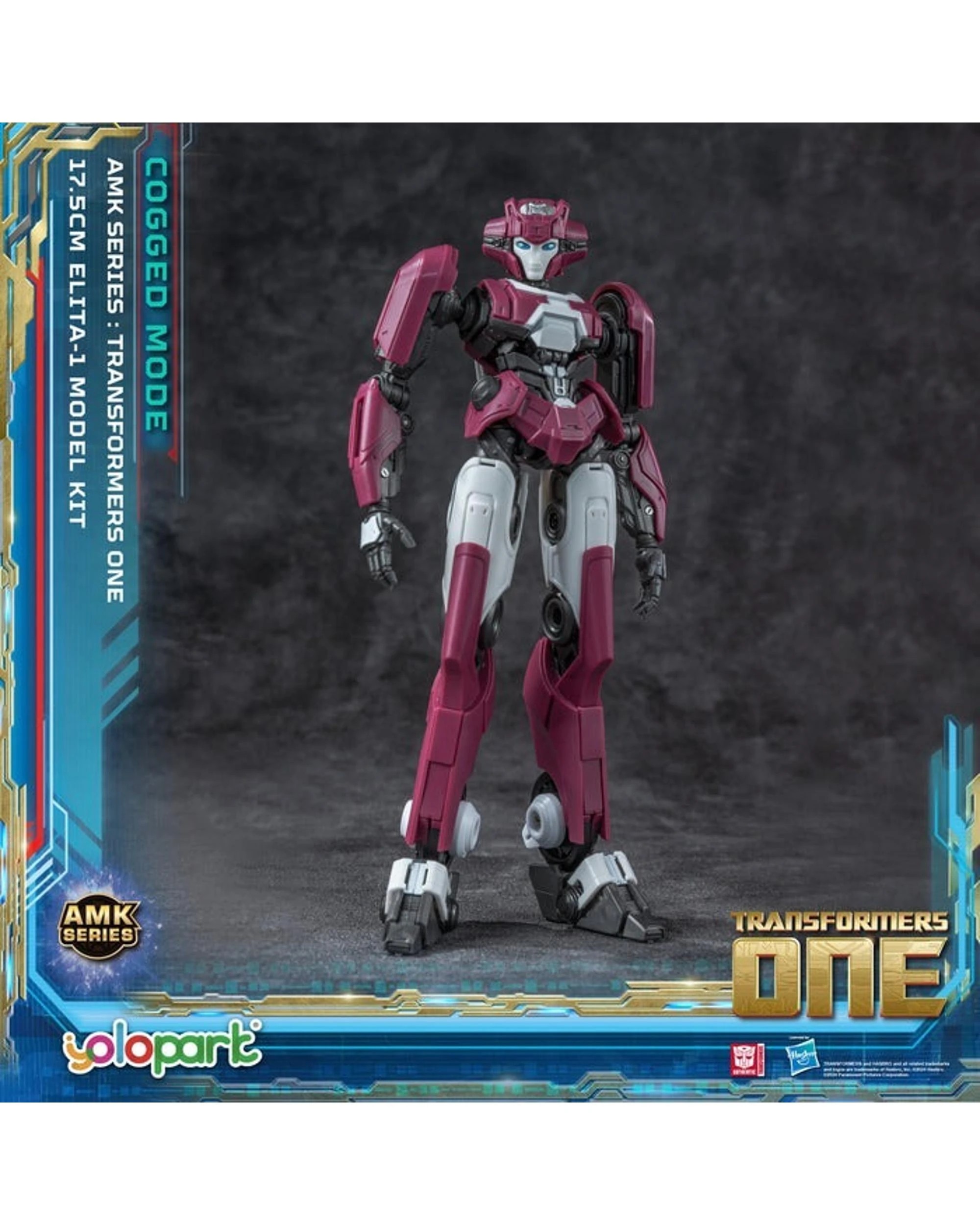 3 Yolopark Transformers One: Elita-1 Cogged Mode AMK Series Advance Model Kit, 3 of 6