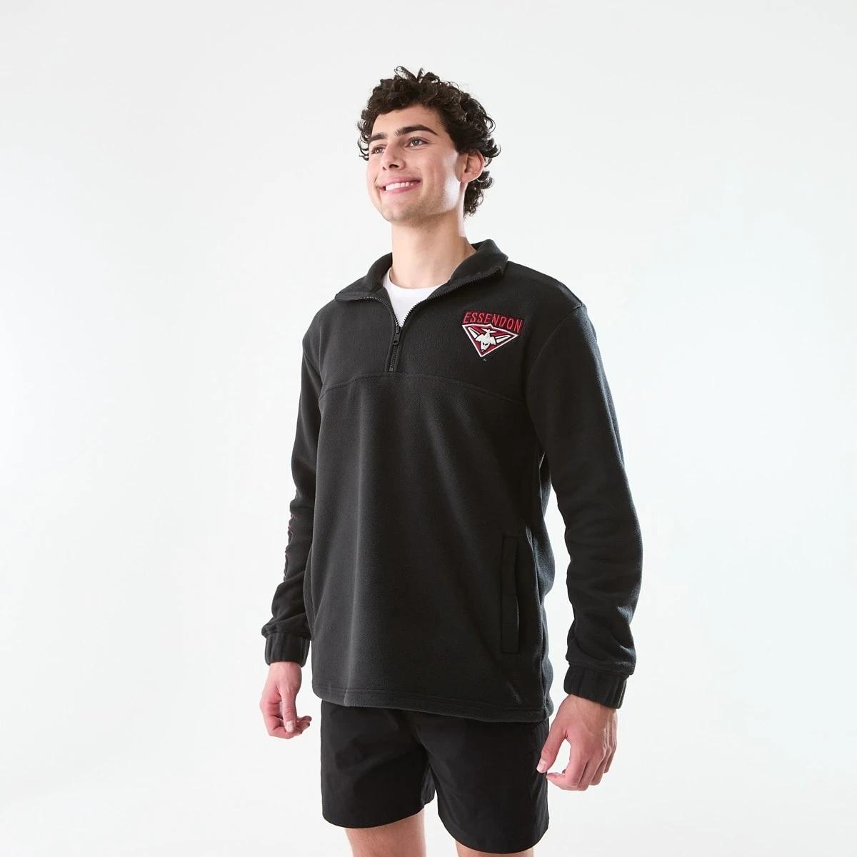 3 Official AFL Adult Polar Fleece Top Essendon, 3 of 9