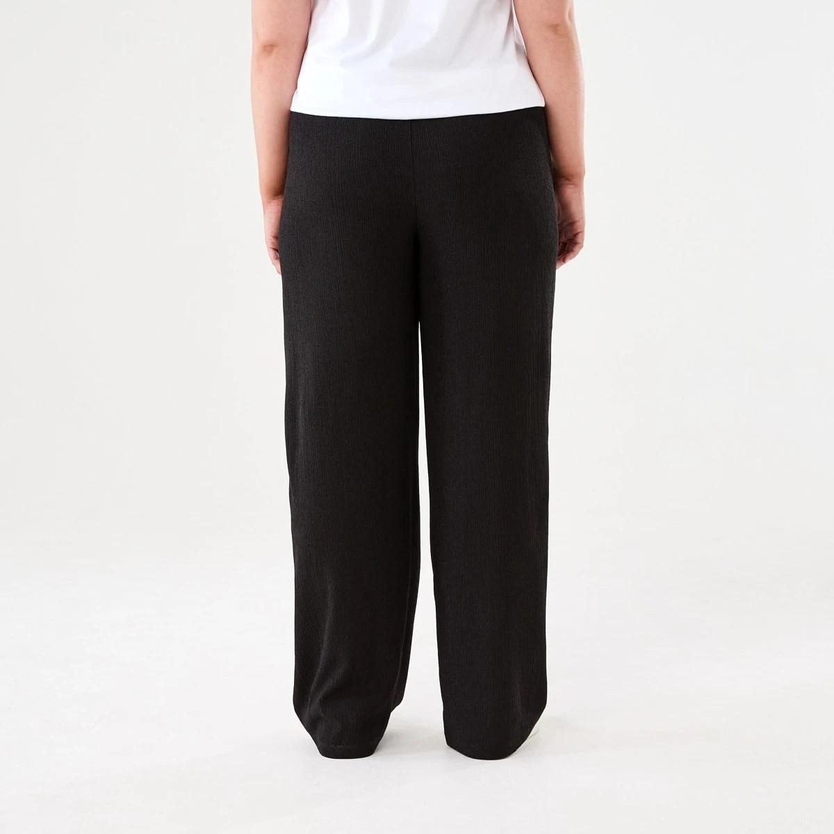 3 Textured Pants BLACK, 3 of 5