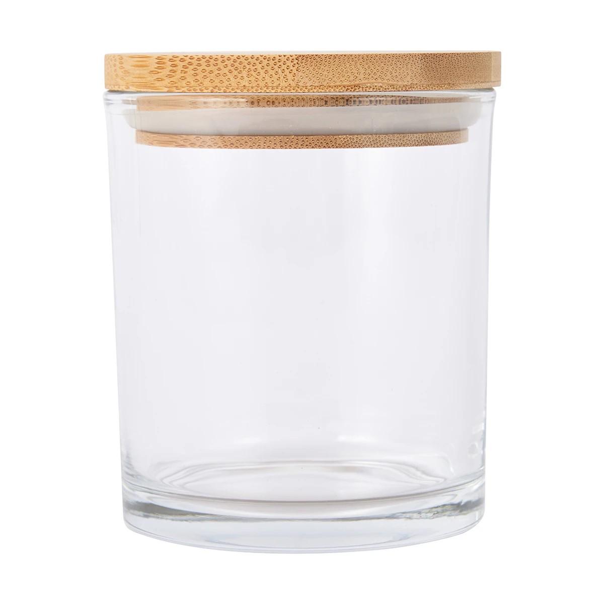 1 Candle Jar Glass - Clear, 1 of 8