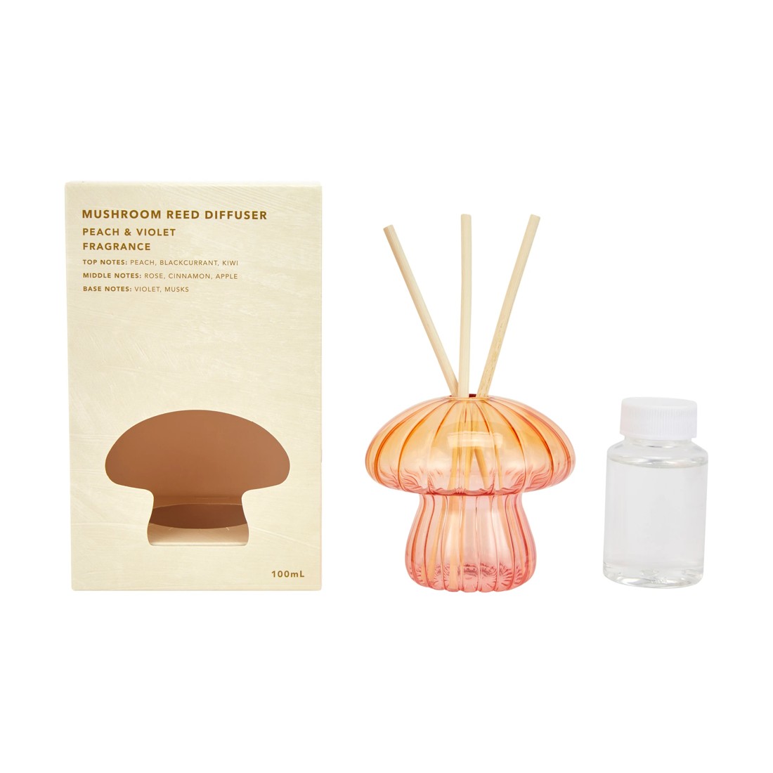 1 Mushroom Reed Diffuser 100ml, 1 of 6