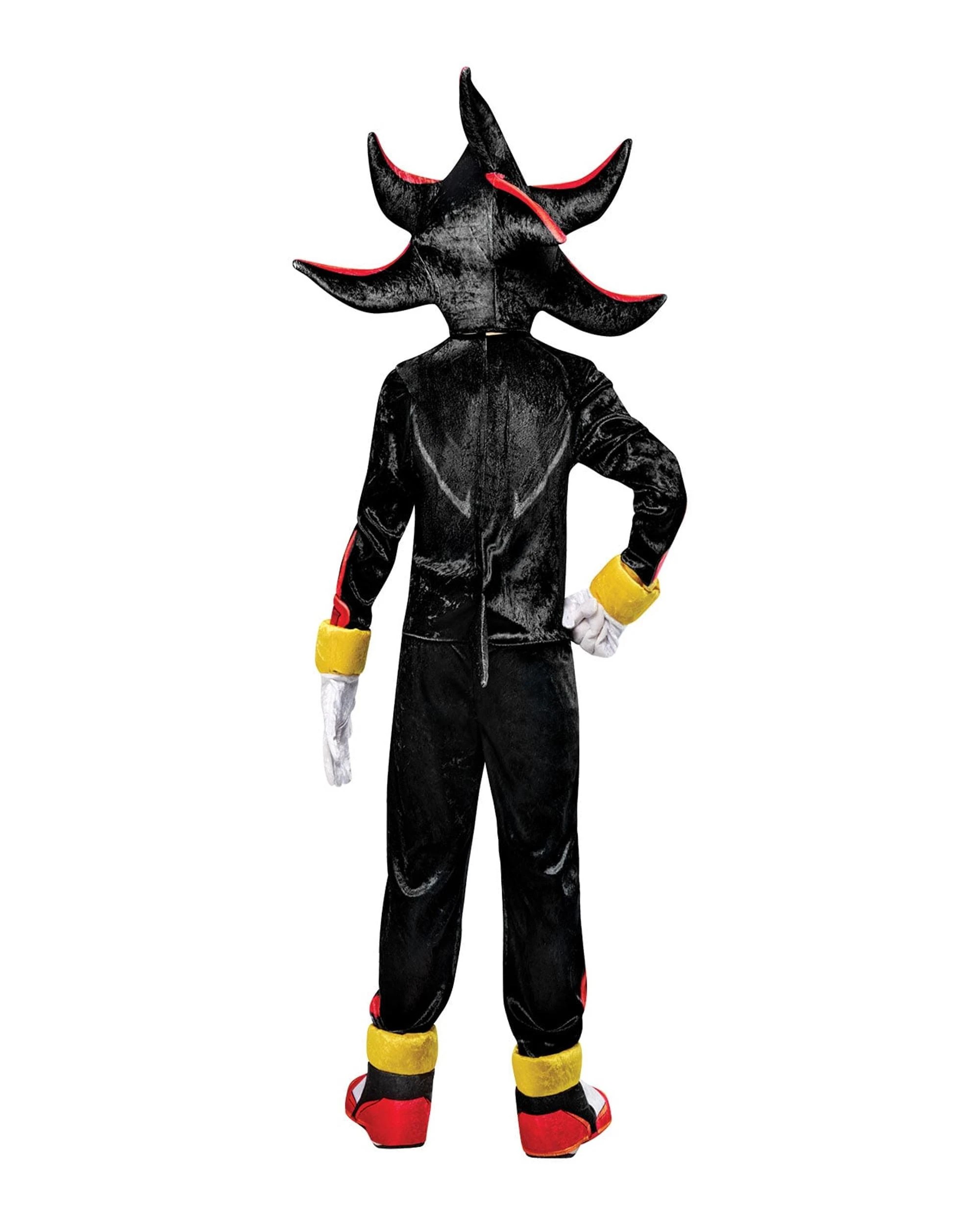 3 Sonic the Hedgehog Shadow the Hedgehog Deluxe Child Costume Size Large, 3 of 5