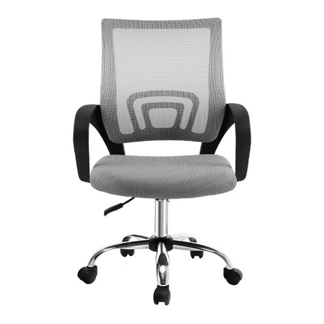 4 Artiss Mesh Office Chair Mid Back - Grey, 4 of 8