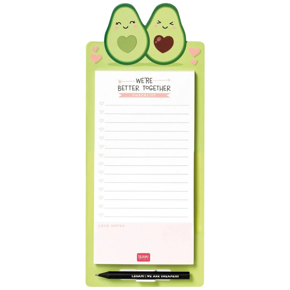 1 Legami Magnetic Notepad 60 Pages Avocado, 1 of 1