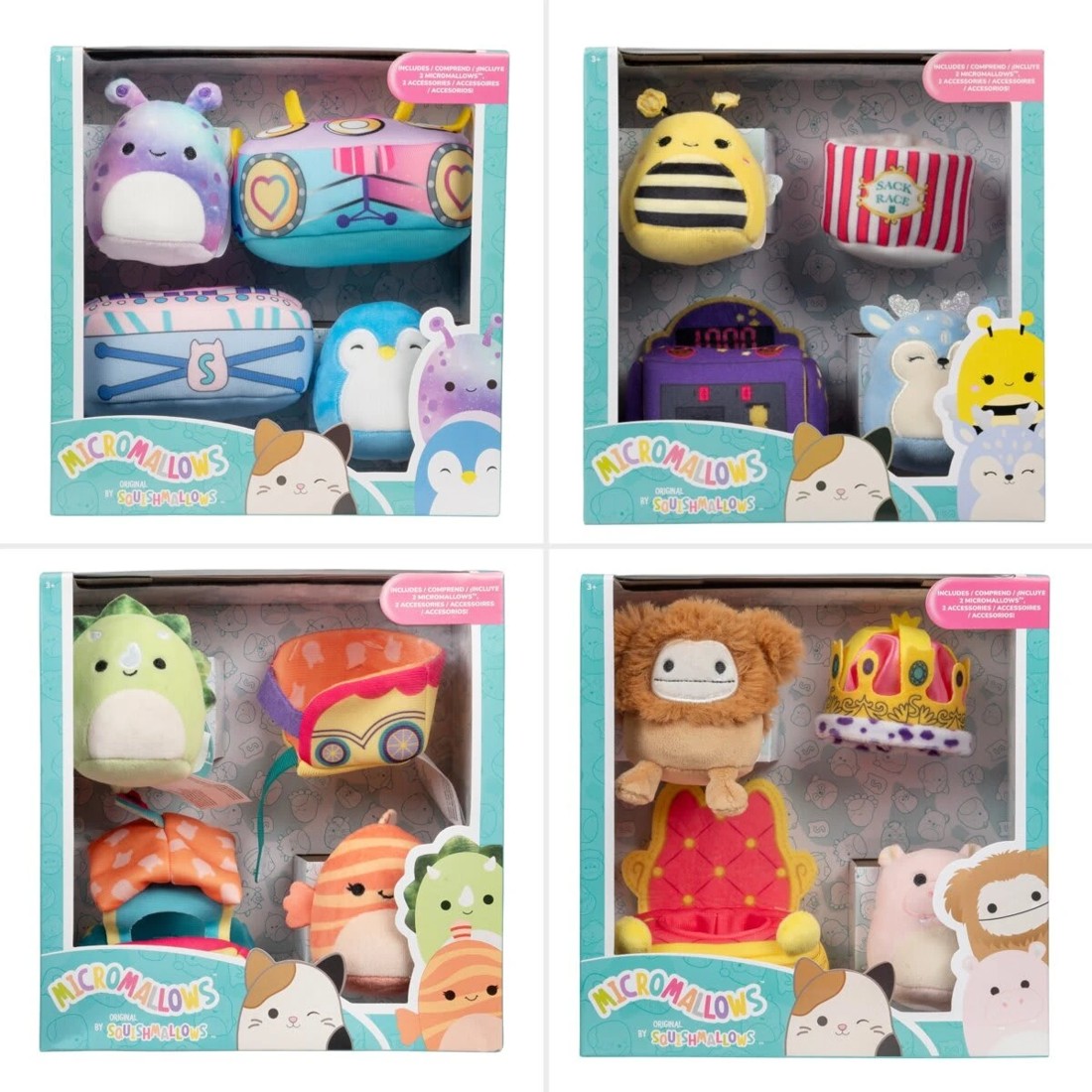 1 Original Squishmallows Micromallows Accessory Set - Assorted, 1 of 1