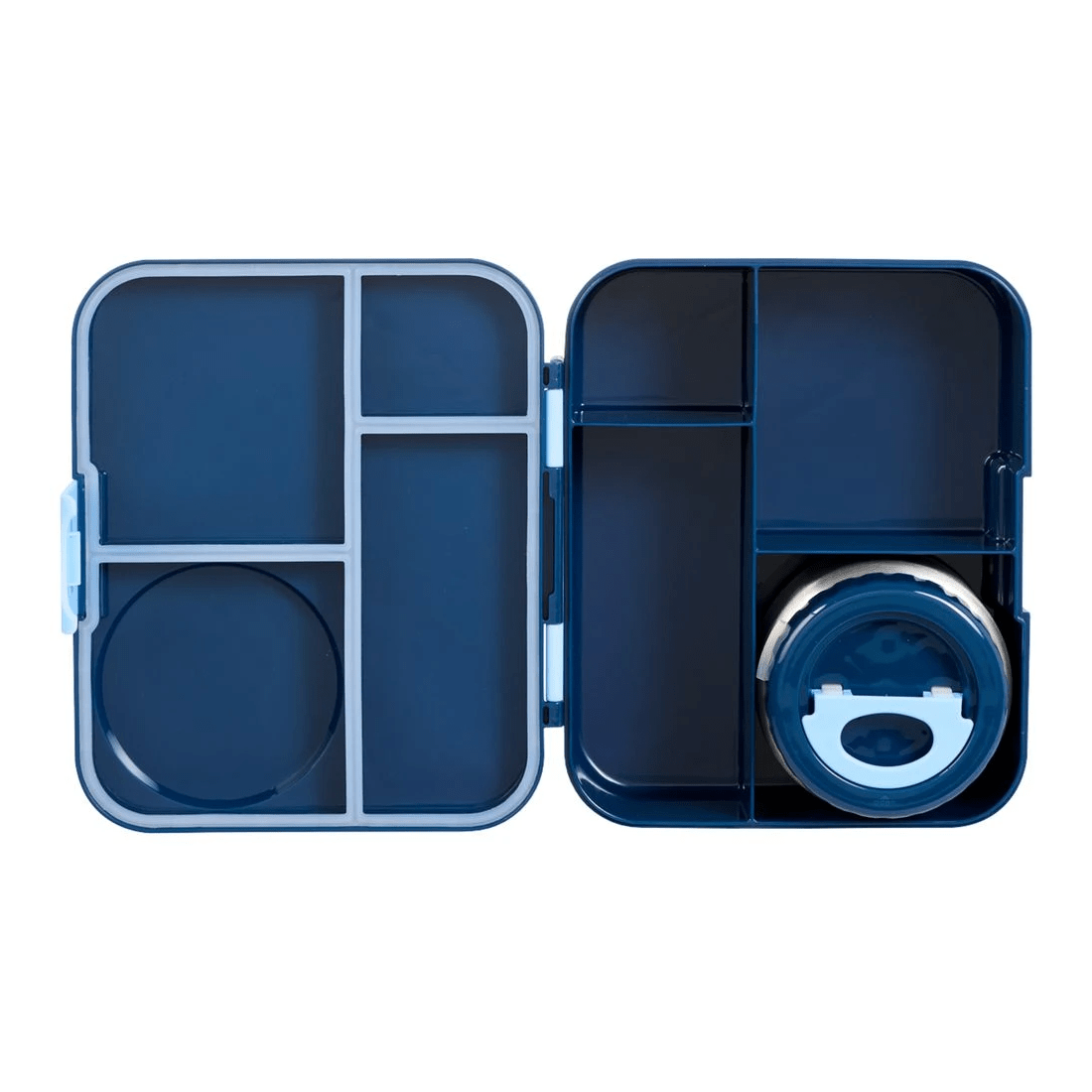 3 Studymate Large Bento Box and Thermos Navy, 3 of 4