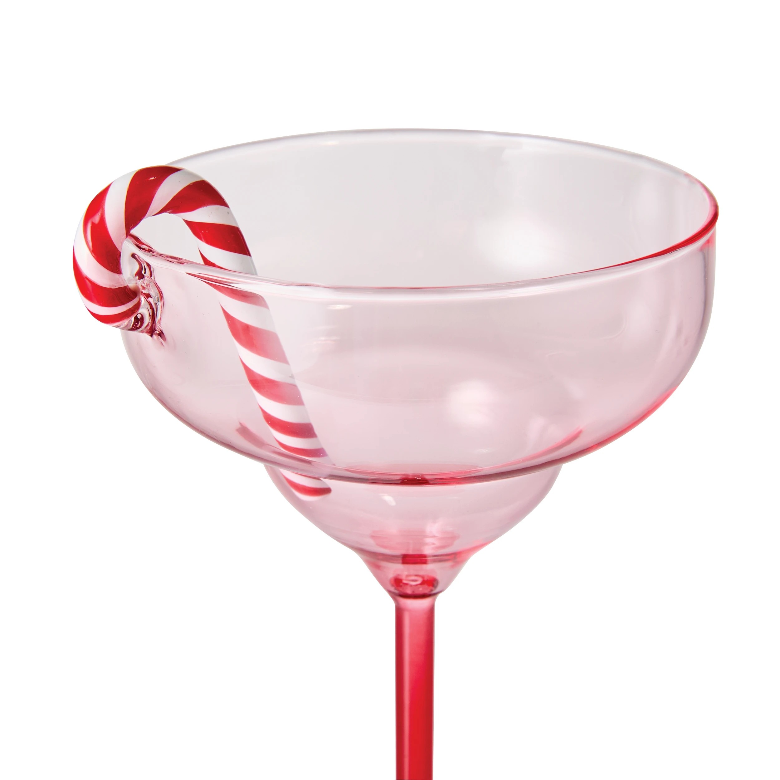 4 Candy Cane Margarita Glasses, 4 of 6
