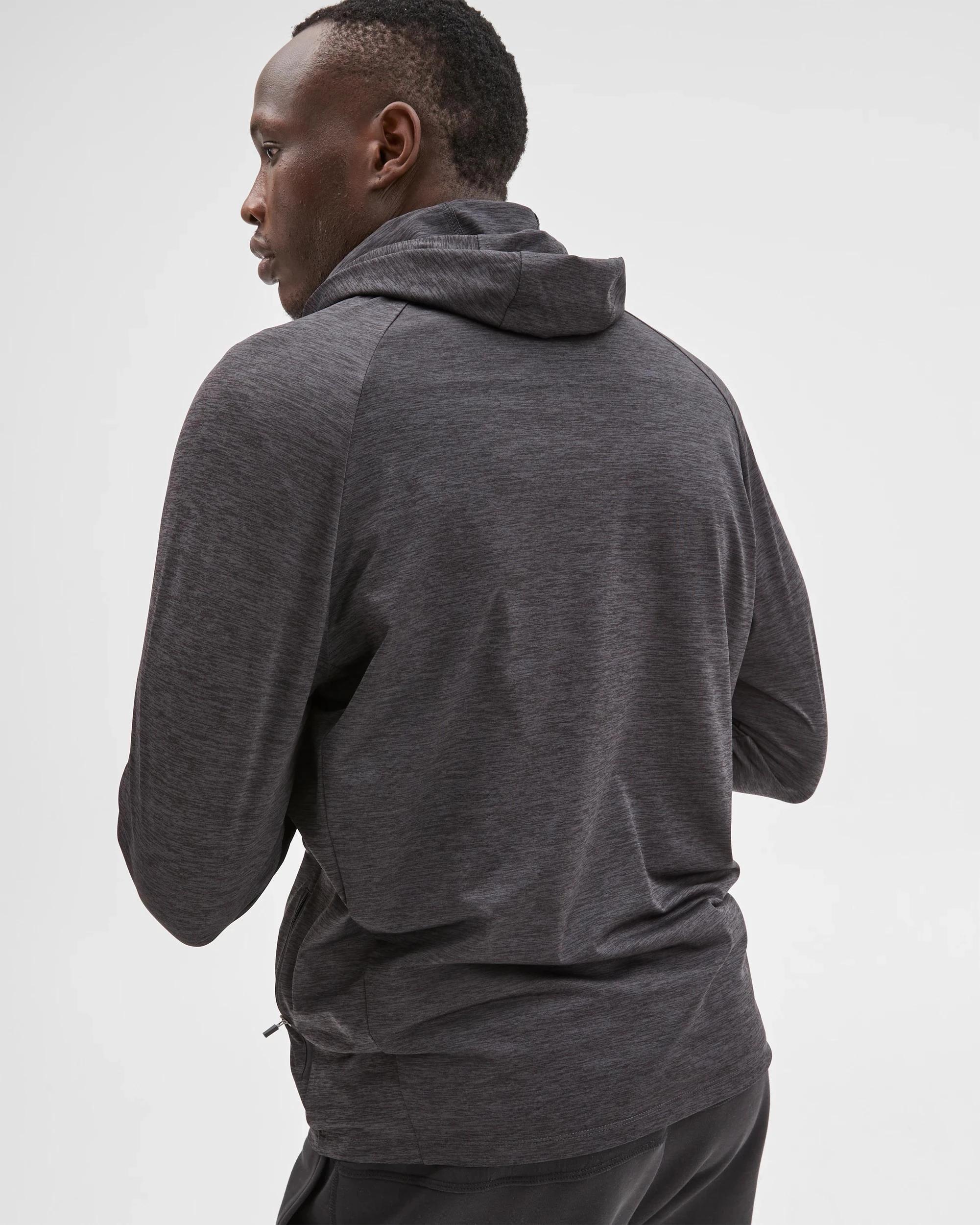 7 Target Active Panelled Zip Through Hoodie BLACK, 7 of 7