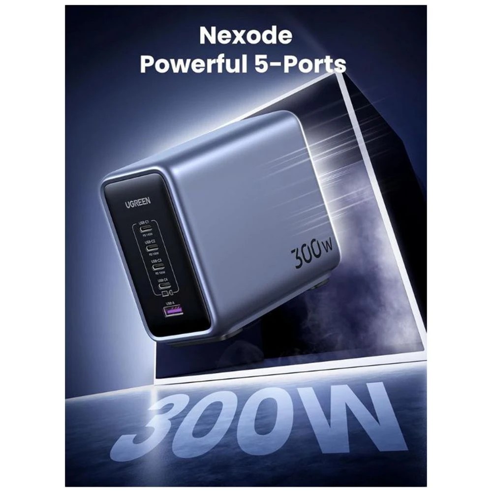 3 UGREEN 300W Desk Charger 5 Port, 3 of 6