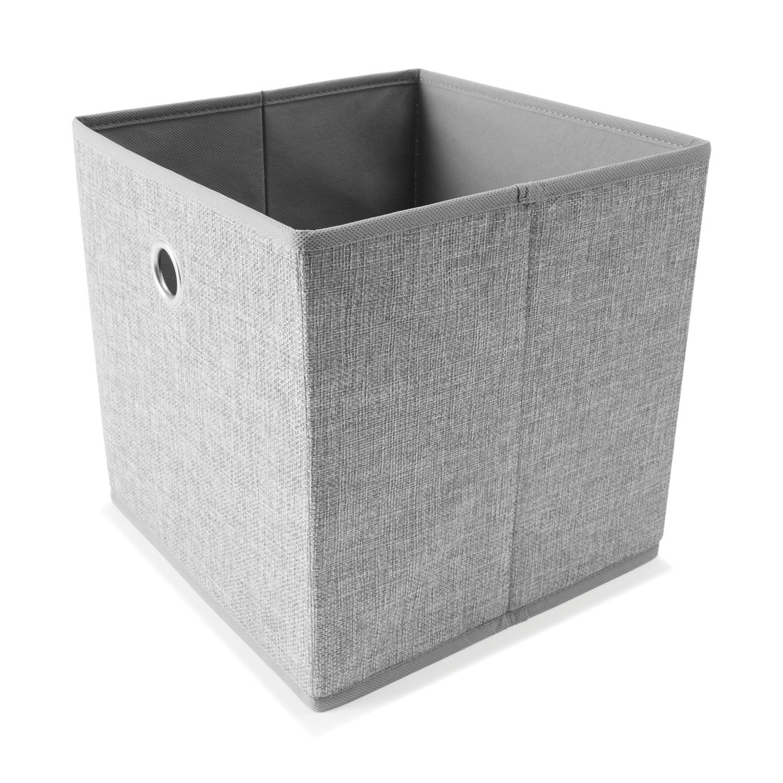 3 Collapsible Storage Cube - Grey, 3 of 8