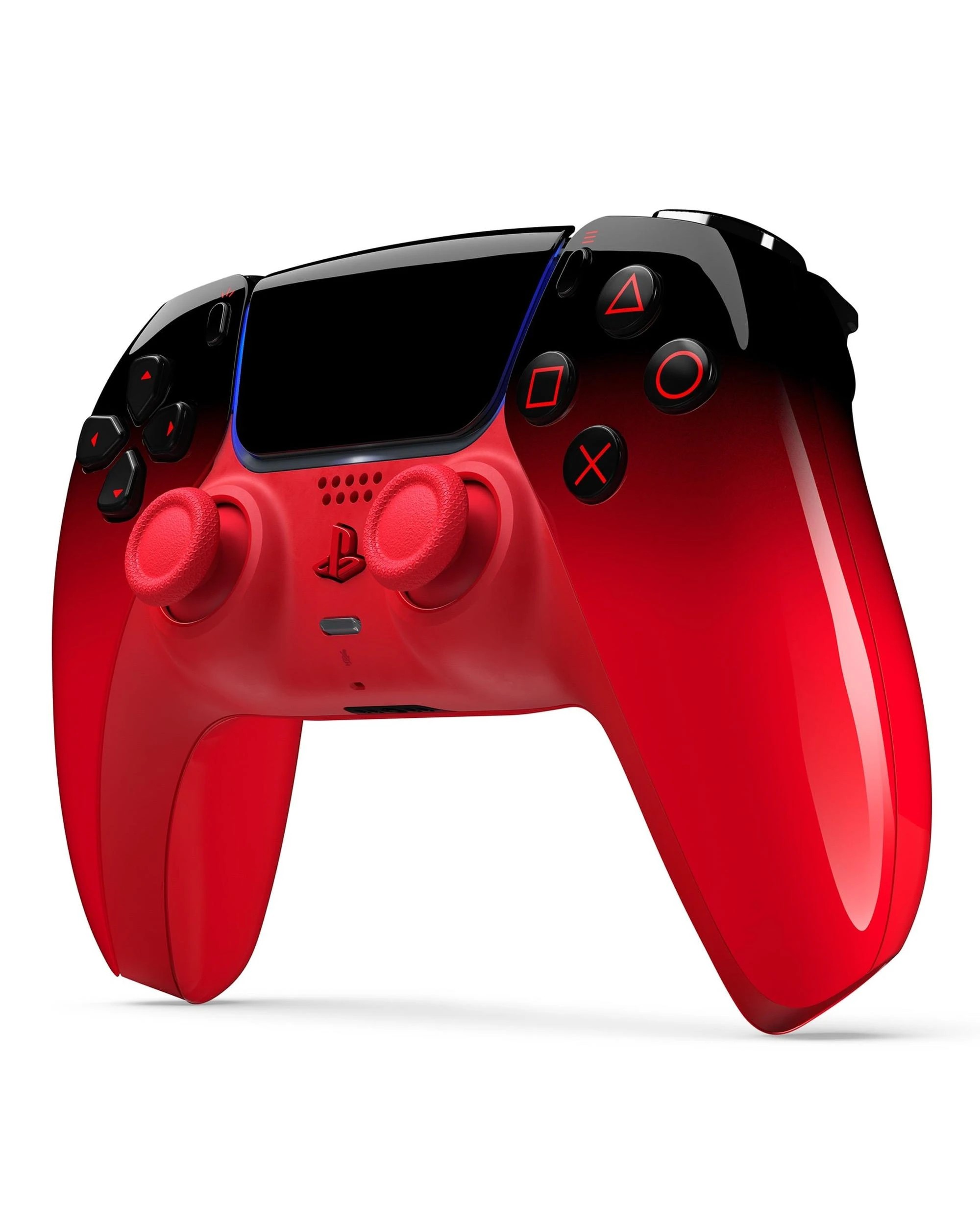 2 PlayStation 5 DualSense Wireless Controller - Techno Red - Red, 2 of 6