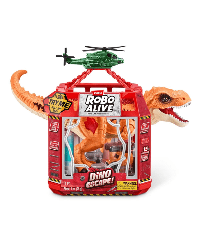17 Piece Zuru Robo Alive Dino Escape Seri