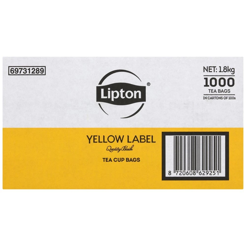 2 Lipton Quality Black Tea Bags 1000 Pack, 2 of 2