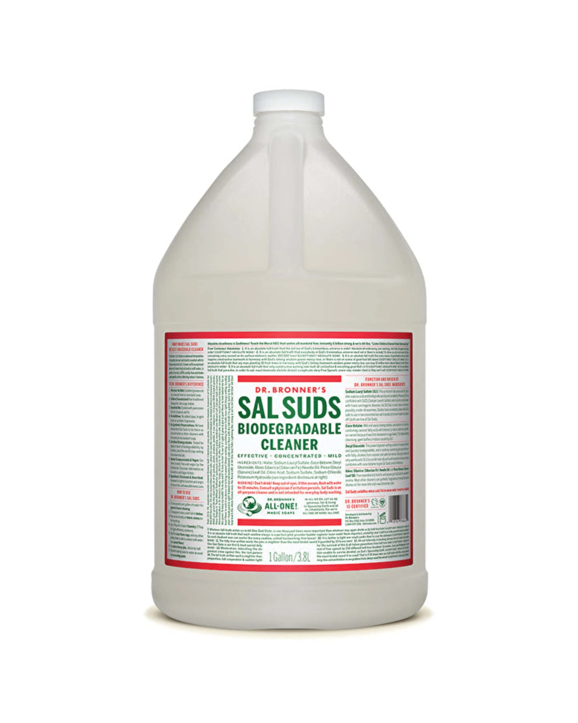 1 Dr. Bronner's Sal Suds Biodegradable Cleaner Siberian Fir & Spruce 3780ml, 1 of 1