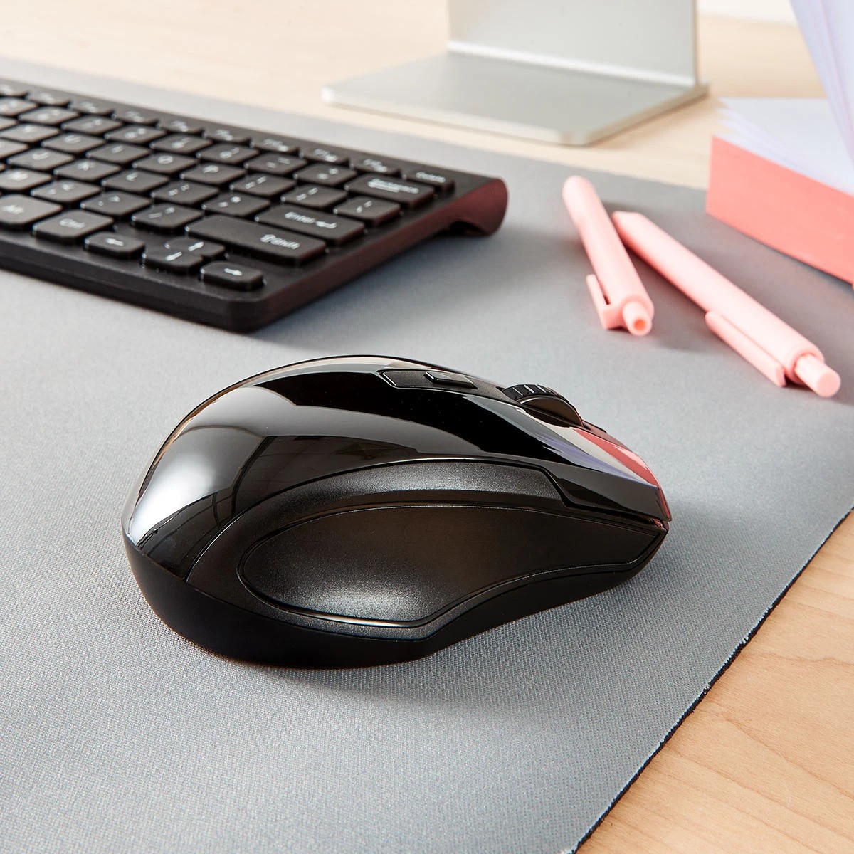 1 Wireless Mouse - Black, 1 of 7