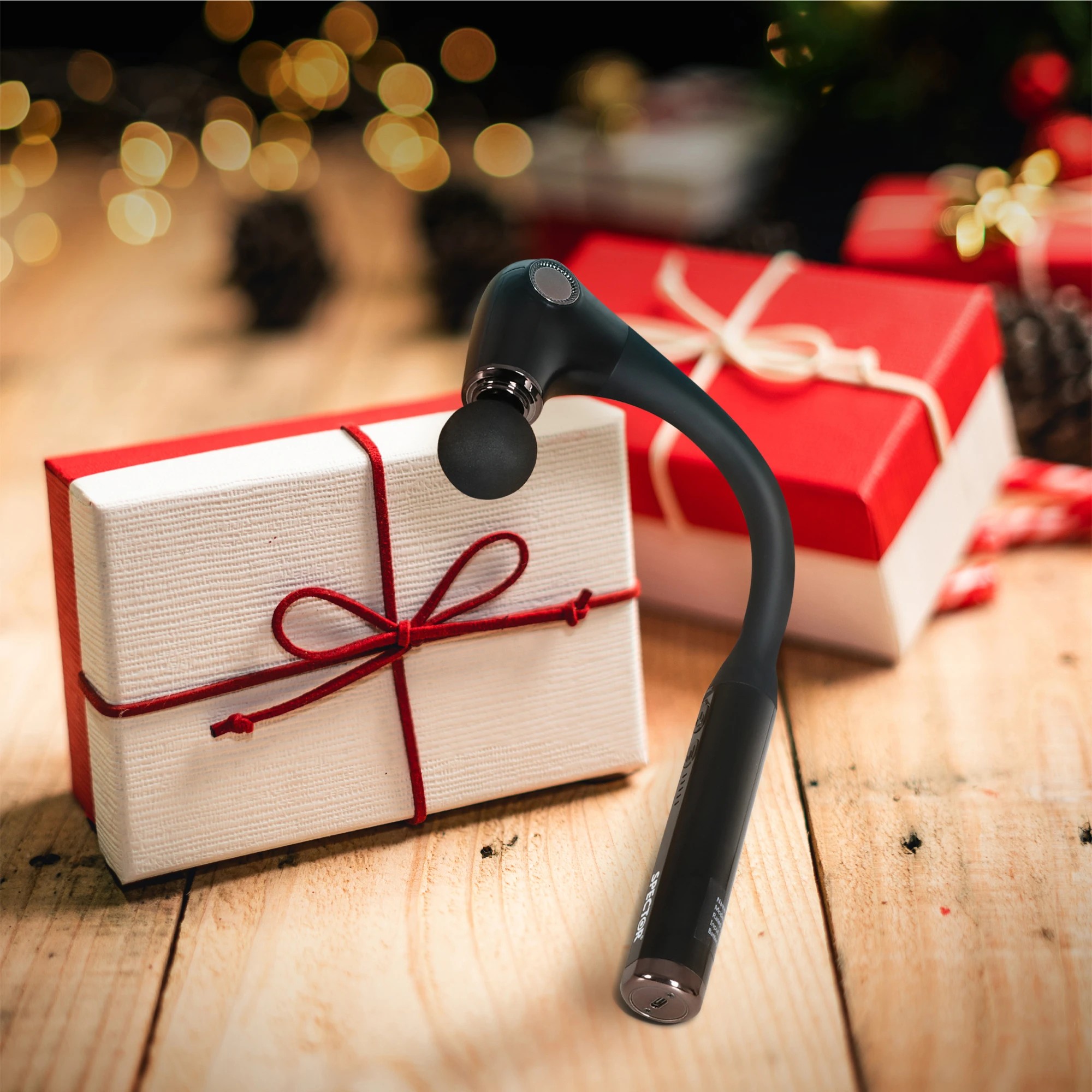 8 Spector USB Massage Gun with Extended Handle U-Shaped Back Massager, 8 of 8