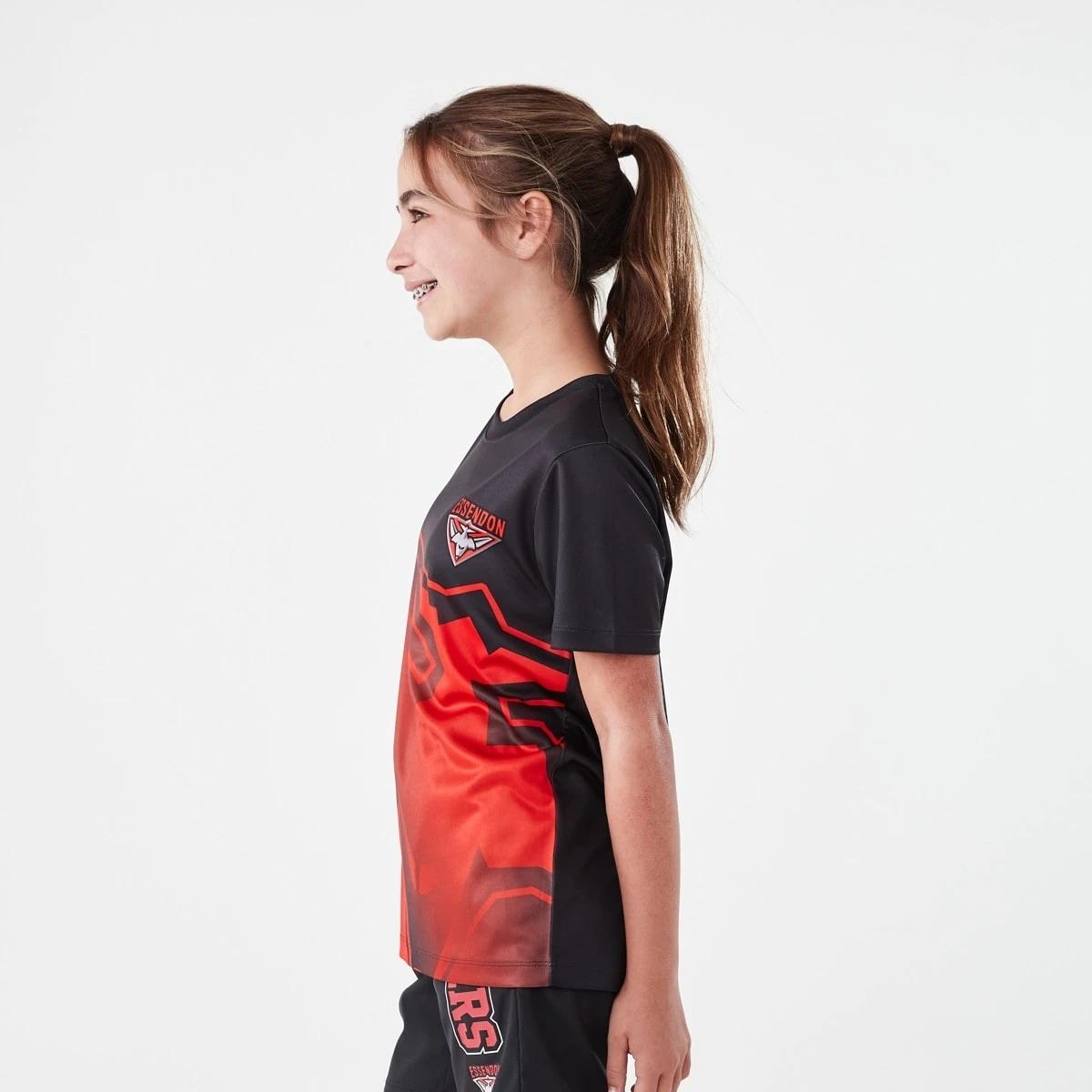 3 Official AFL Kids Training T-shirt Essendon, 3 of 10