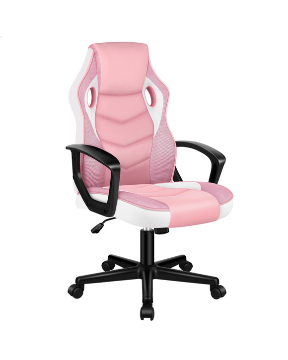 Alfordson Gaming Chair Racing Office Executive Computer Seat Work - Pink