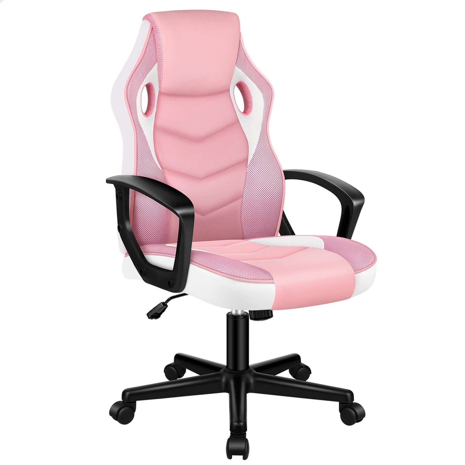 1 Alfordson Gaming Chair Racing Office Executive Computer Seat Work - Pink, 1 of 9