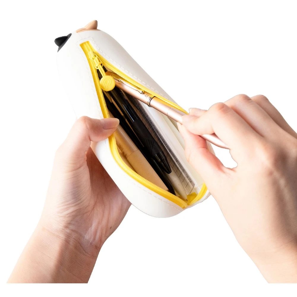 8 PuniLabo Lying Down Pencil Case Calico Cat, 8 of 10