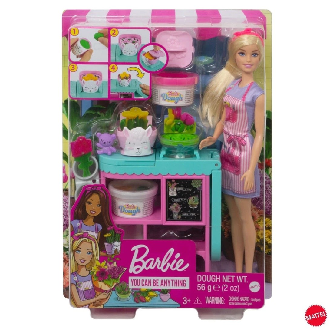 1 Barbie Florist Doll Playset, 1 of 7