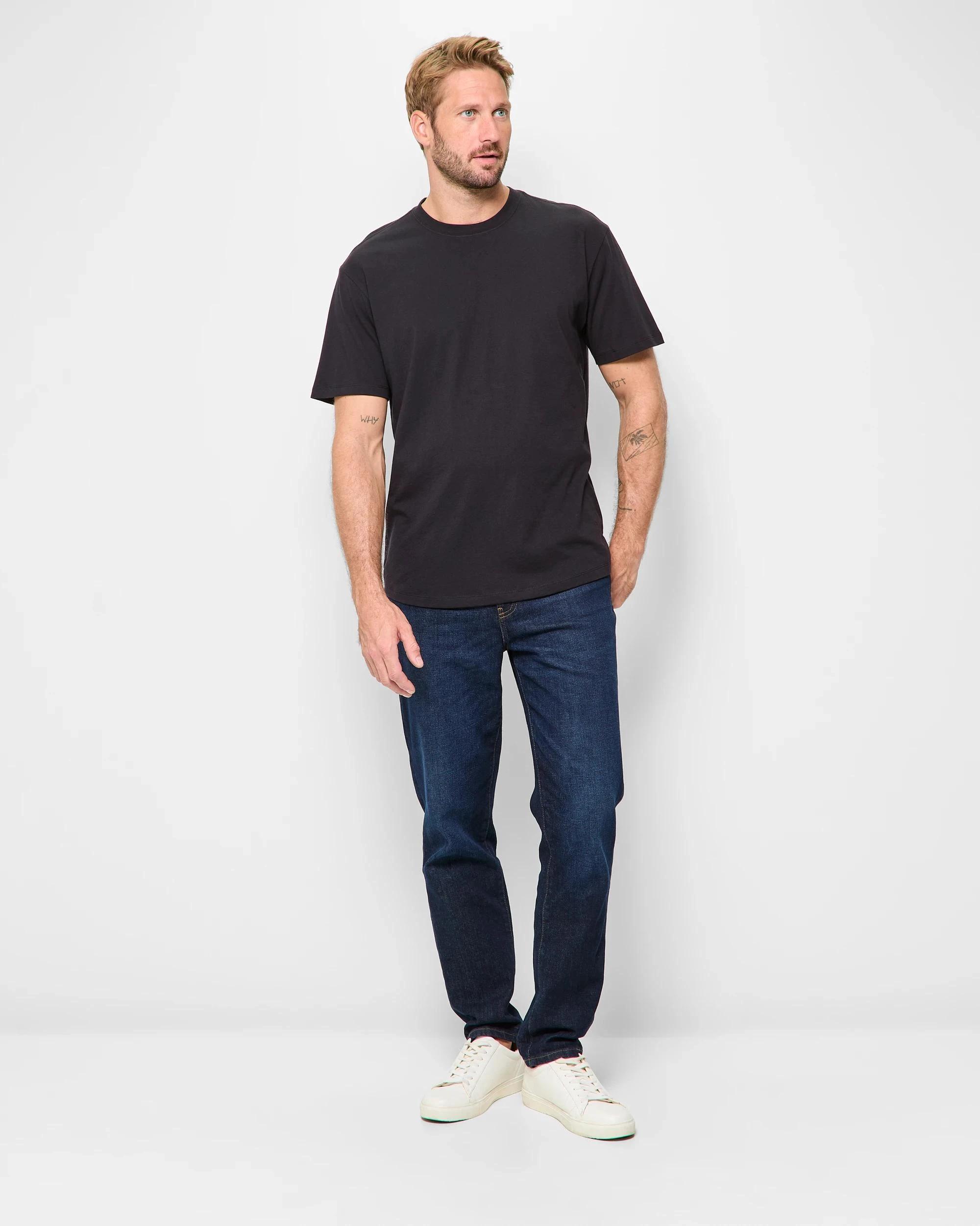 2 Target Australian Cotton T-Shirt BLACK, 2 of 5