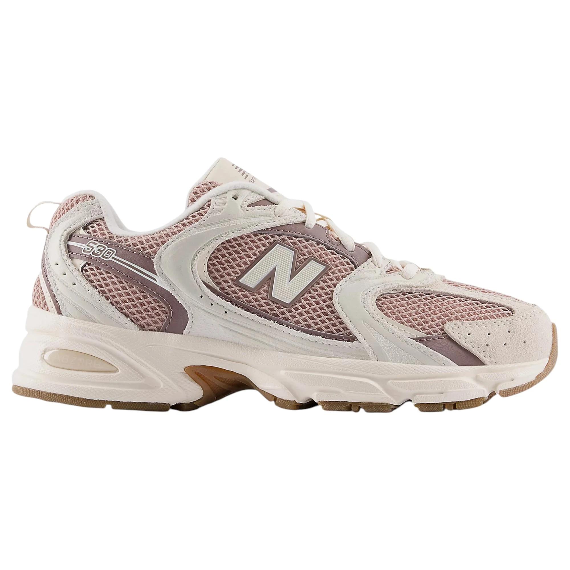 3 New Balance Unisex 530 Athletic Shoes BEIGE/ROSE, 3 of 5