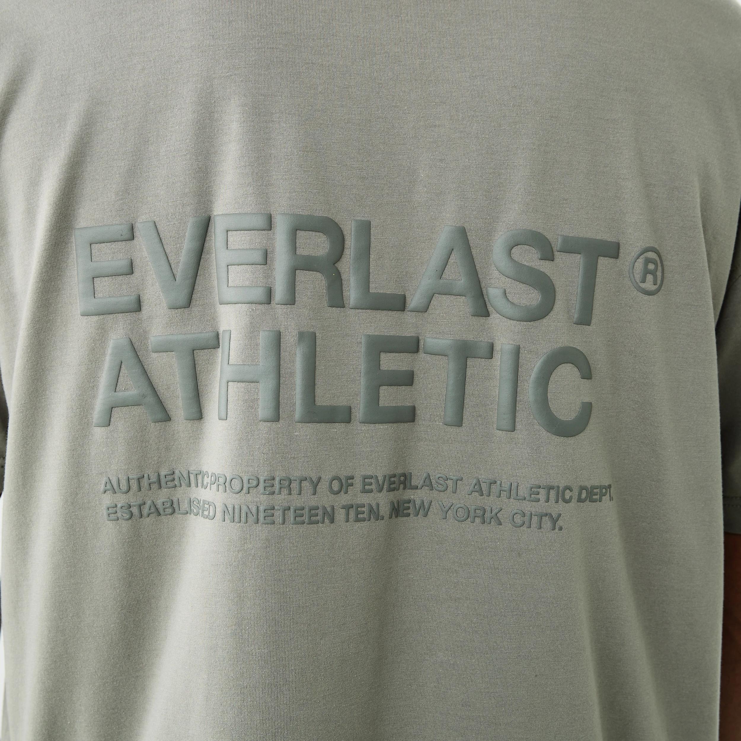 4 Everlast Mens Athletic Crew Neck T-shirt EVERLAST DRY HERB, 4 of 6