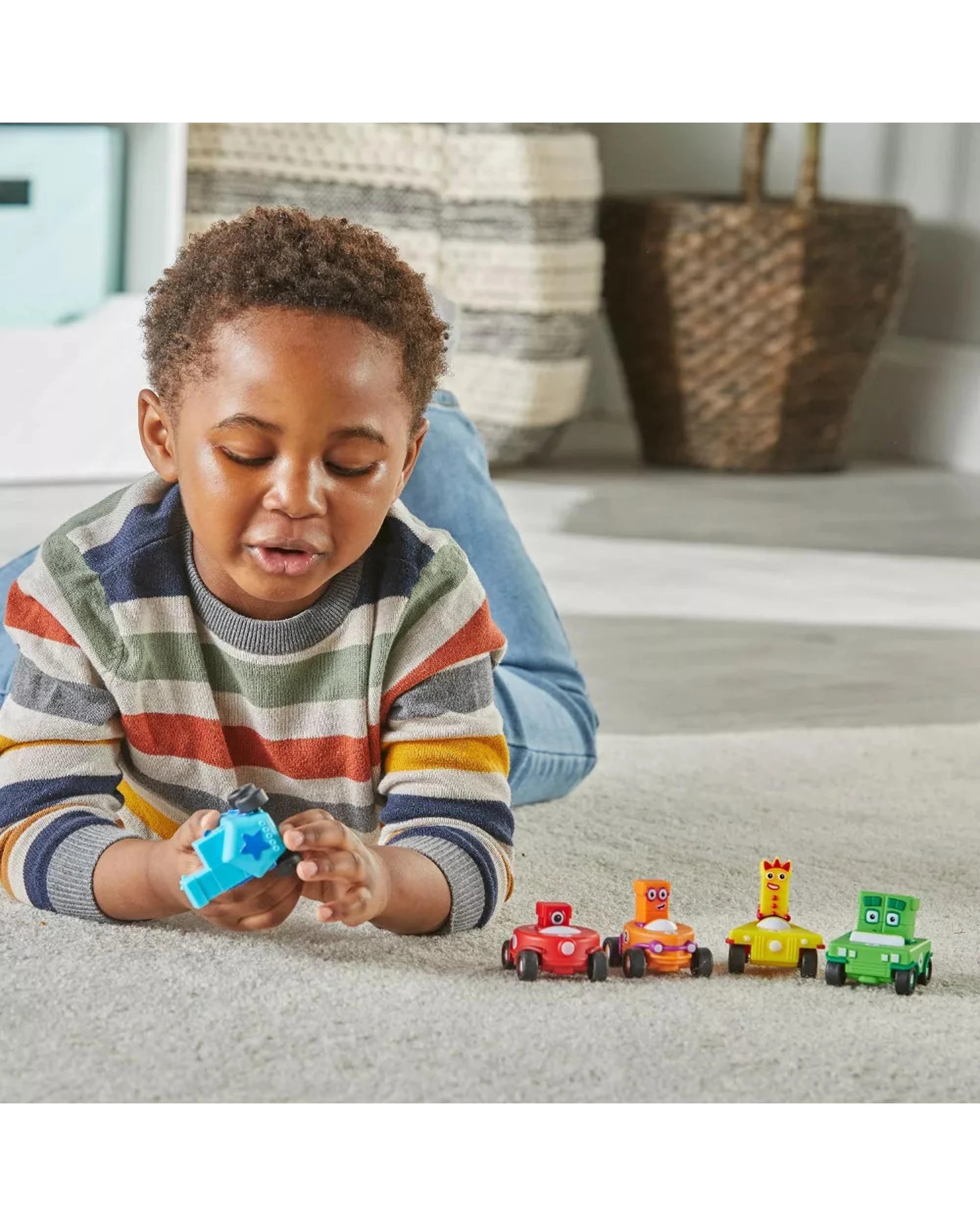 4 Numberblocks Mini Vehicle Set Of 5, 4 of 4