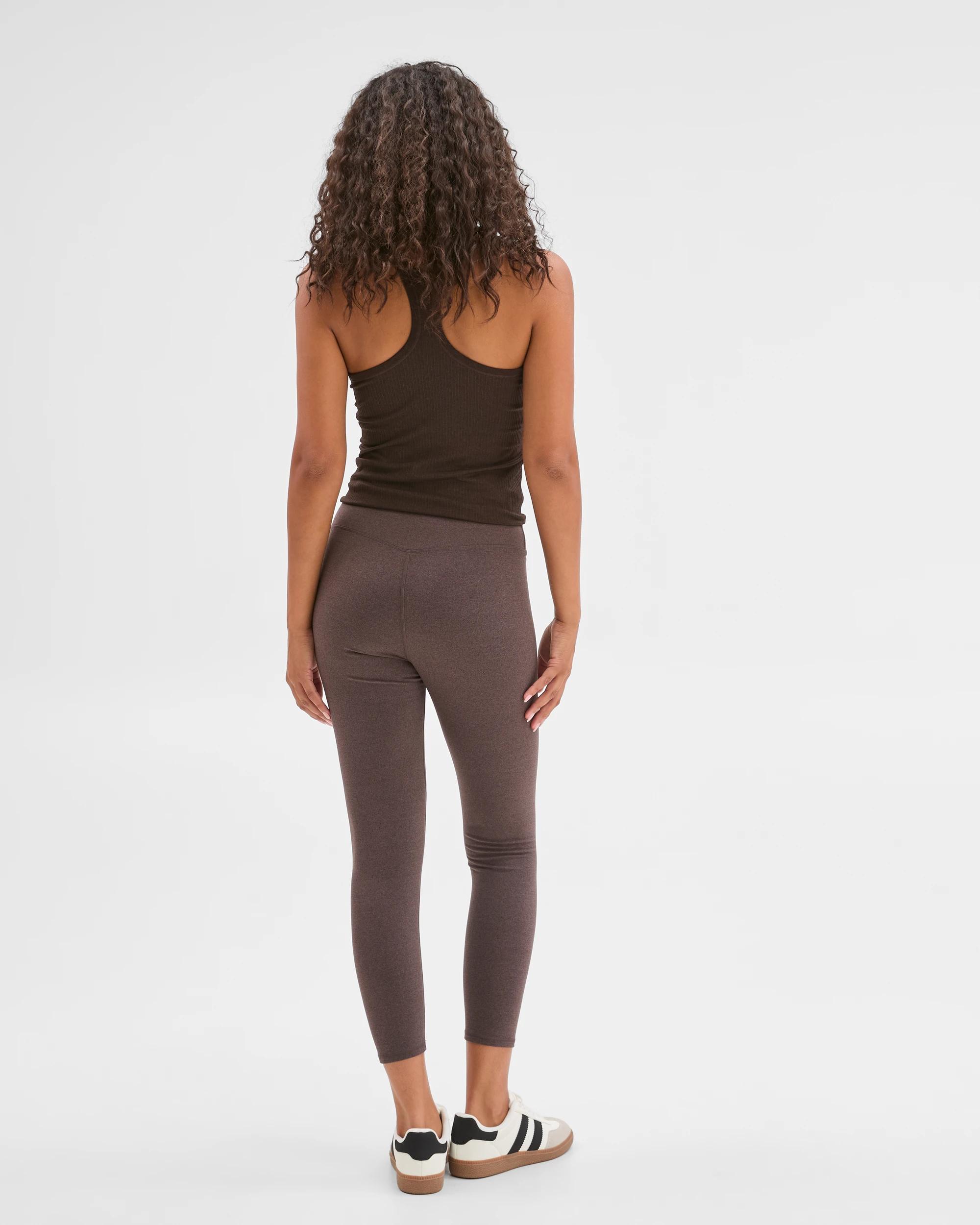 6 Target Active Active Studio Soft 7/8 Length Yoga Tights COCOA MARLE, 6 of 7