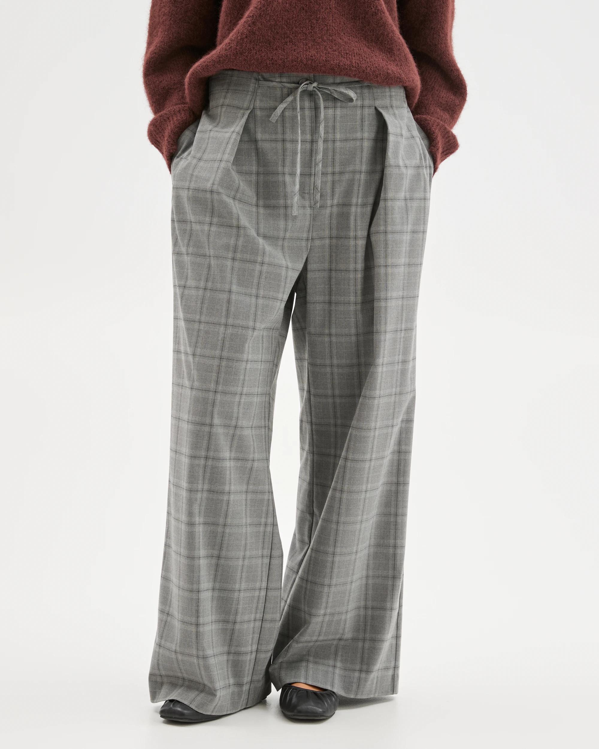 7 Lily Loves Tailored Pants GREY CHECK, 7 of 7