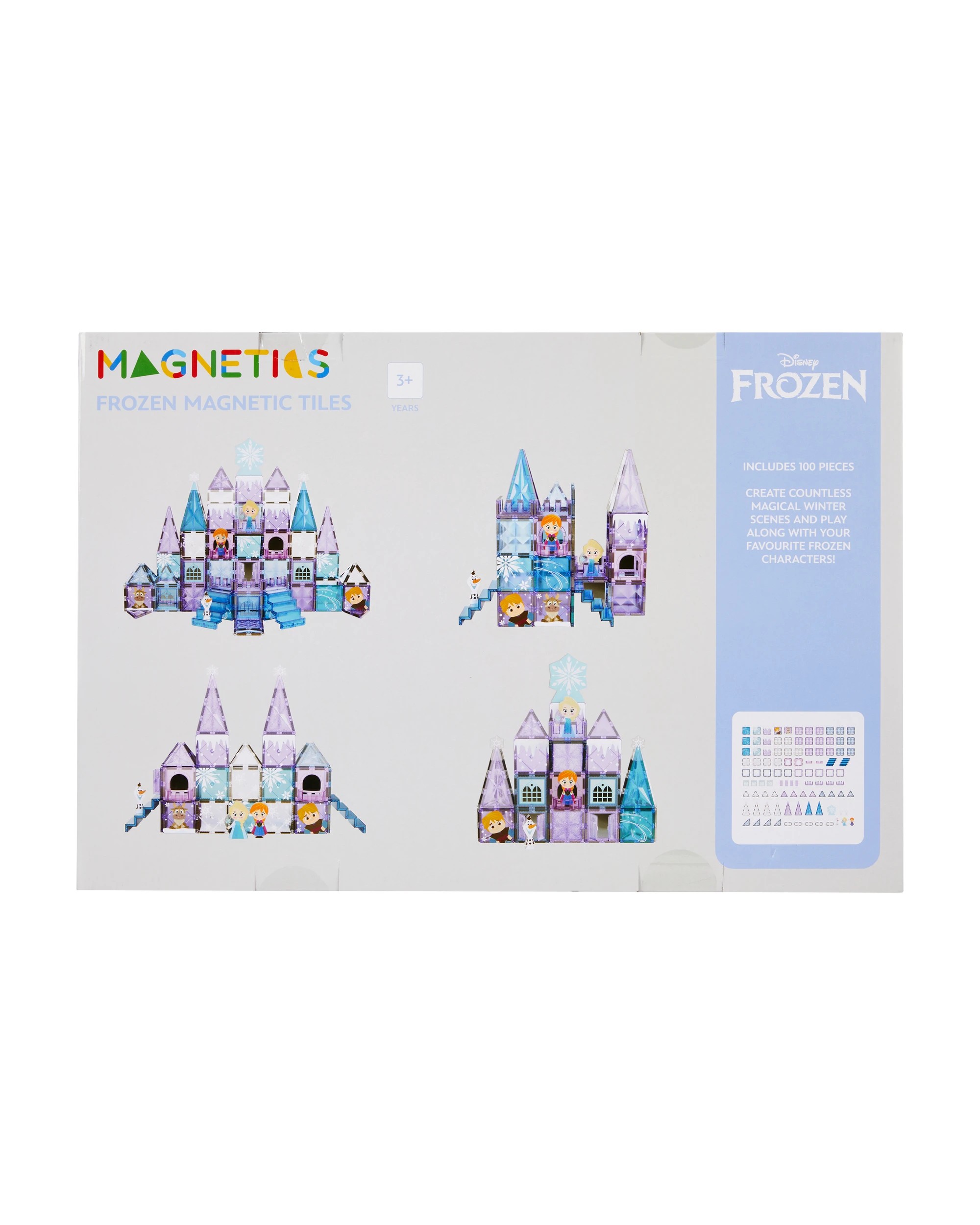 7 100 Piece Disney Frozen Magnetic Tiles, 7 of 7