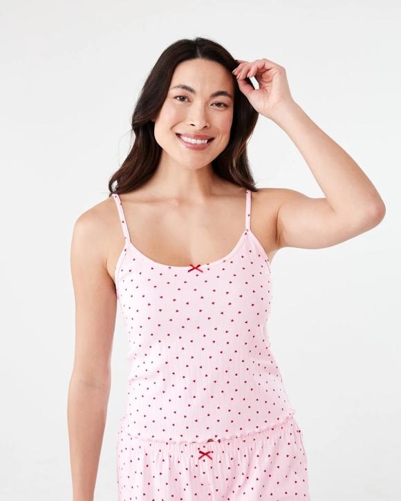 Cotton Blend Rib Cami