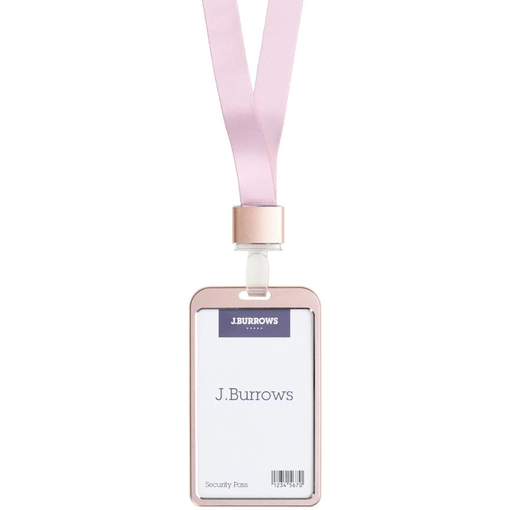 2 J.Burrows Card Holder and Lanyard Port Rose Gold, 2 of 5