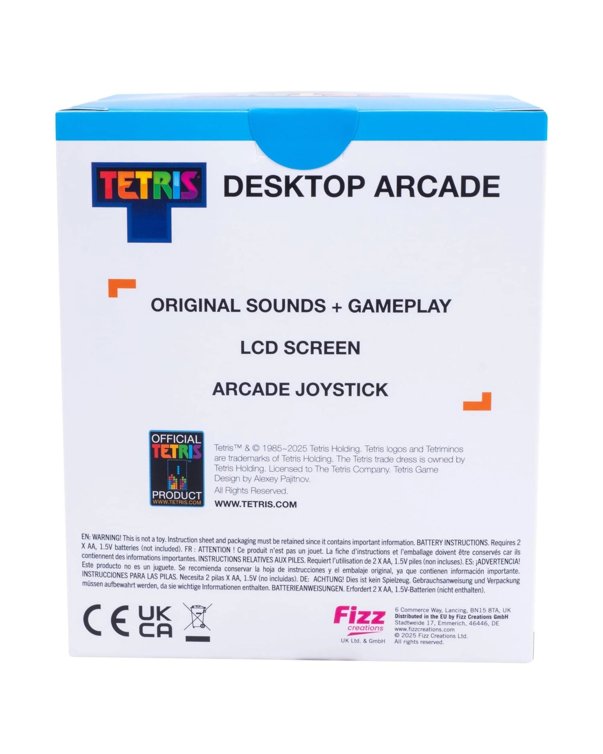 5 Fizz Creations Tetris Desktop Arcade, 5 of 7