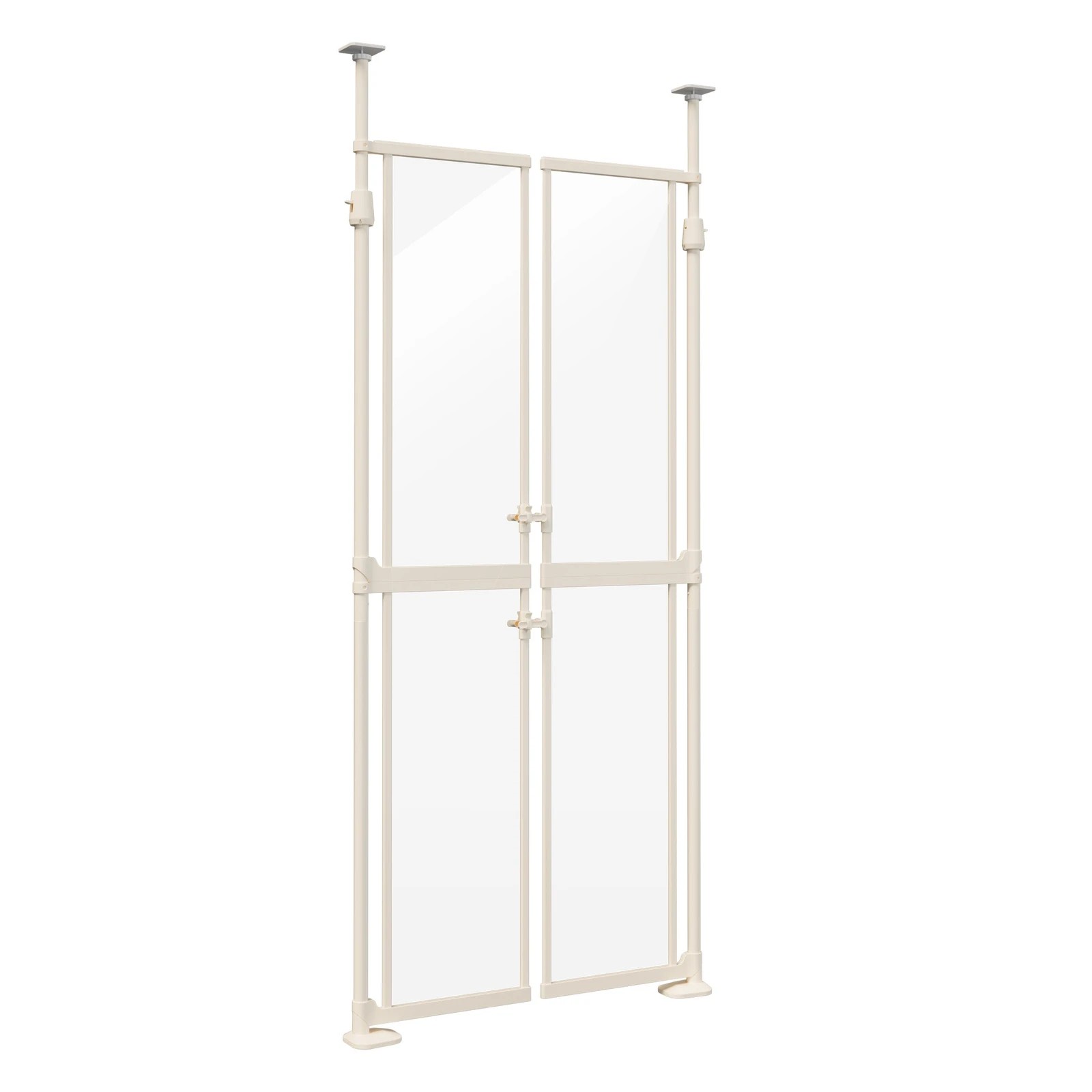 4 Alopet 190-264cm Extra Tall Cat Gate Retractable Safety Gate Pet Dog Invisible - White, 4 of 6