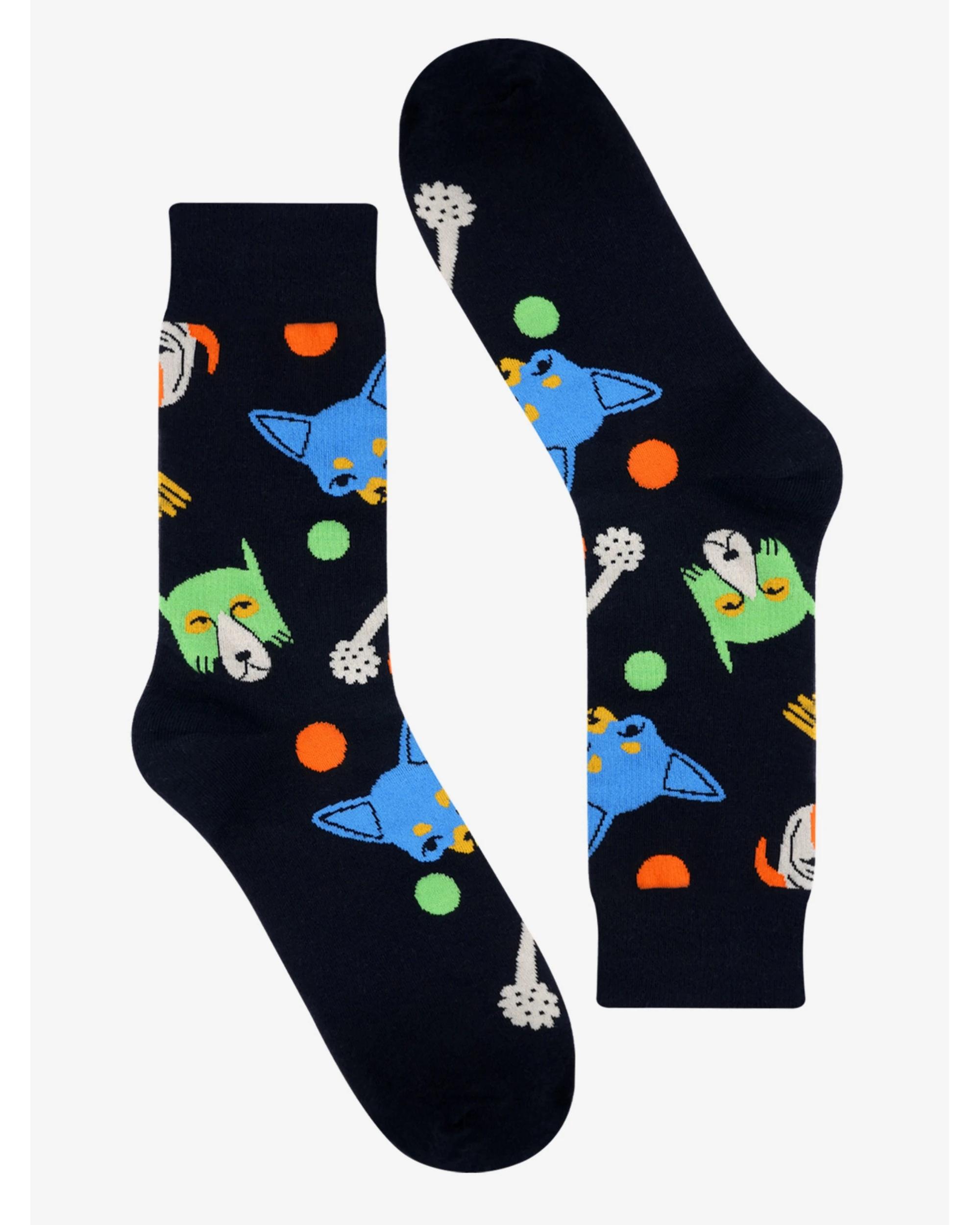 5 Advwin Medium Dog Portrait Colorful Fun Socks DOG, 5 of 5